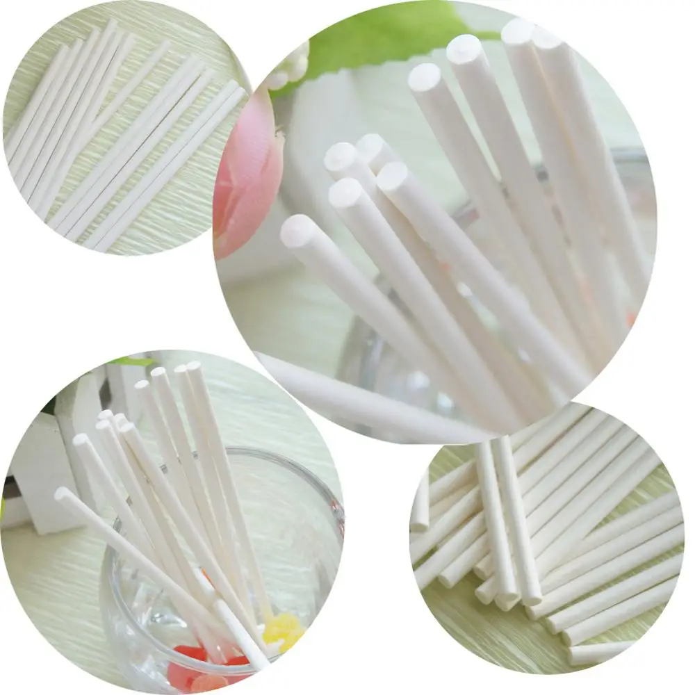 Food grade paper cutting stick, cake cakepop candy paper stick