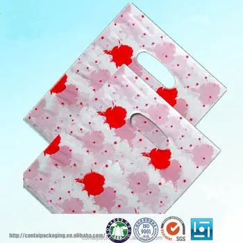 Patch Handle Hard Cut Retail Plastic Bag Garment Poly Hdpe Patch Handle Hard Cut Retail Plastic Bag Garment Poly Hdpe And Ldpe