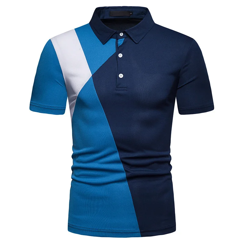 Latest Design Custom Logo Mens Color Combination Sports Polo T Shirt ...