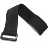 Straps Line Strong Wire Hook and Loop Black Elastic with Buckle