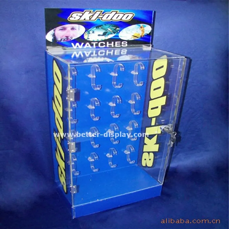 Acrylic Wall Mounted Watch Display Case Buy Wall Mounted Watch Display Case,Wall Mounted Watch