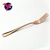 2018 trending products home iron decoration custom engraved forks and spoons rose gold for weddings