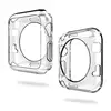 New jelly tpu soft gel see-through case back cover for Apple Watch 38MM 42MM