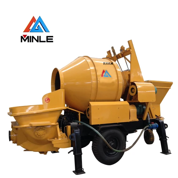 Best Price Jzr 350 Mobile Concrete Mixer With Small Pump For Sale For