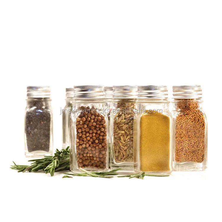 Seasoning Can Glass Seasoning Jar Glass Seasoning Jar With Lid Glass