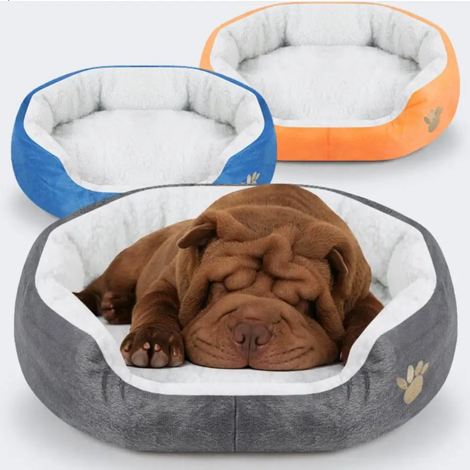 Car Design Dog Beds PP Cotton Padded Soft Warm Small Dog Sofa Puppy Bed 