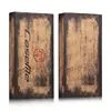 Wholesale Ultra Slim Luxury Paper box retail packaging for simple flip wallet phone case , Paper box