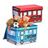 Promotional sundries kids toy school pp non woven bus box storage