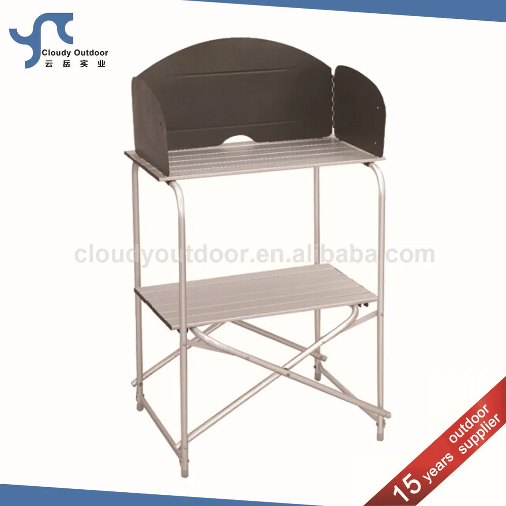Picnic Item Portable Aluminum Camping Kitchen Folding Table Stand Buy Folding Table Stand