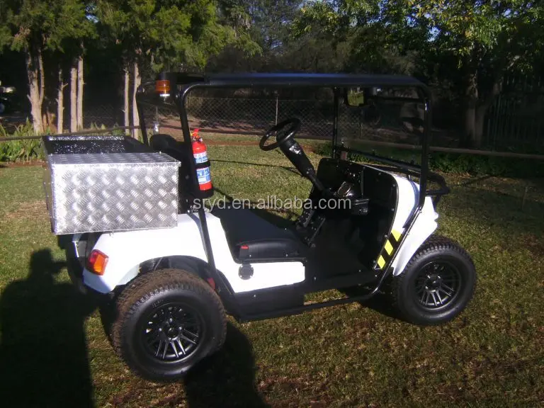 Golf Cart Rear Aluminum Box For Ezgo Txt Custom With Mounting Bracket