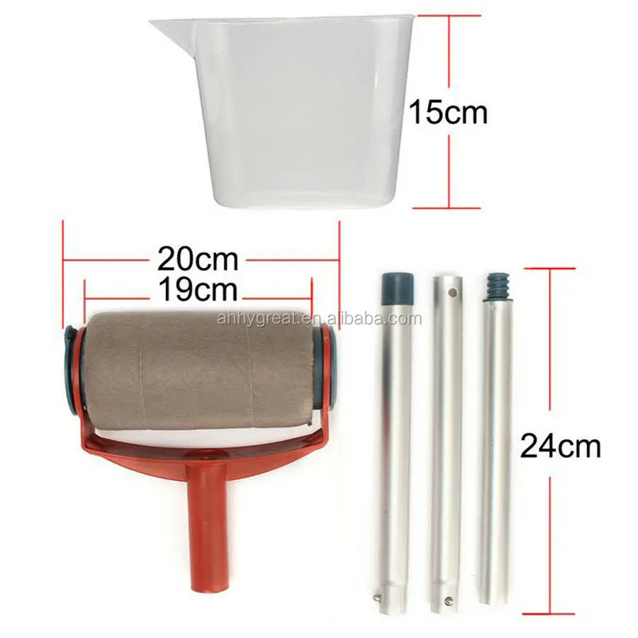 Children Foam Rollers Brush Wall Art Paint Painting Sponge Rollers Diy