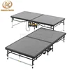 Foldable stage portable wedding stage platform