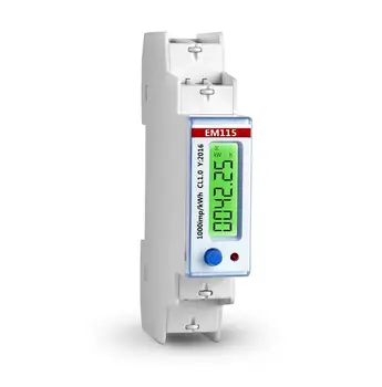 Em115 120v 60hz 5 45 A Kwh Meter Modbus Rtu Rs485 Energy Kvarh Em115 120v 60hz 5 45 A Kwh Meter Modbus Rtu Rs485 Energy