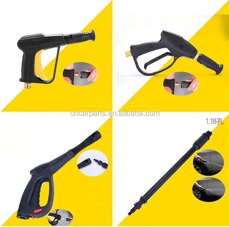 M22 15mm 4000 Psi Pressure Washer Gun With Extension Wand And 26ft ...