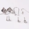 stainless steel earrings accessories earring wire and earring setting