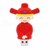 happy wedding gifts custom Chinese style usb flash drives cute bridesmaid usb sticks flash memories udisk 1gb 2gb 4gb 8gb cover