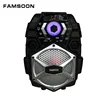 New style good quality arrivals portable speaker system USB/SD/REMOTE CONTROL/FM/BT function