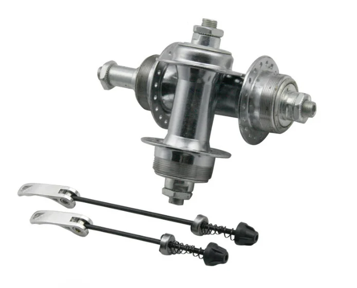 36 Holes Double Wire Iron Bicycle Drum Hubs Includes Quick Release