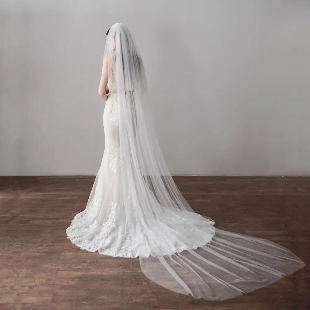 cathedral bridal veil