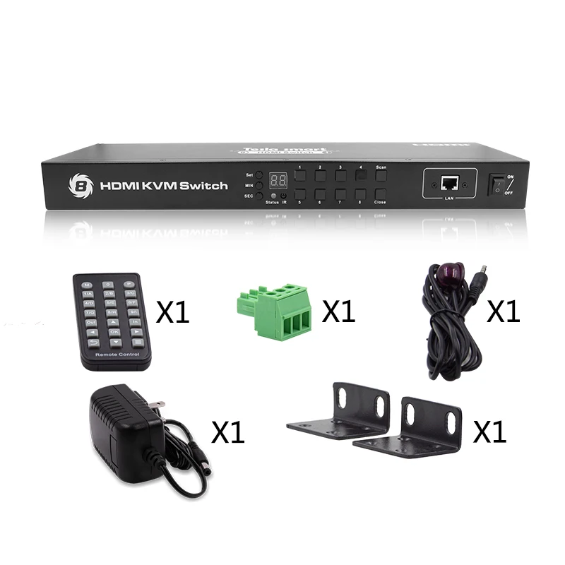 8X1 hdmi kvm switch