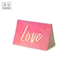 China Promotional Hot Stamping Personalized Valentines Love Greeting Card