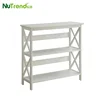 2019 Hot Corner Decorative Home Office Modern Small White Bookcase Sale