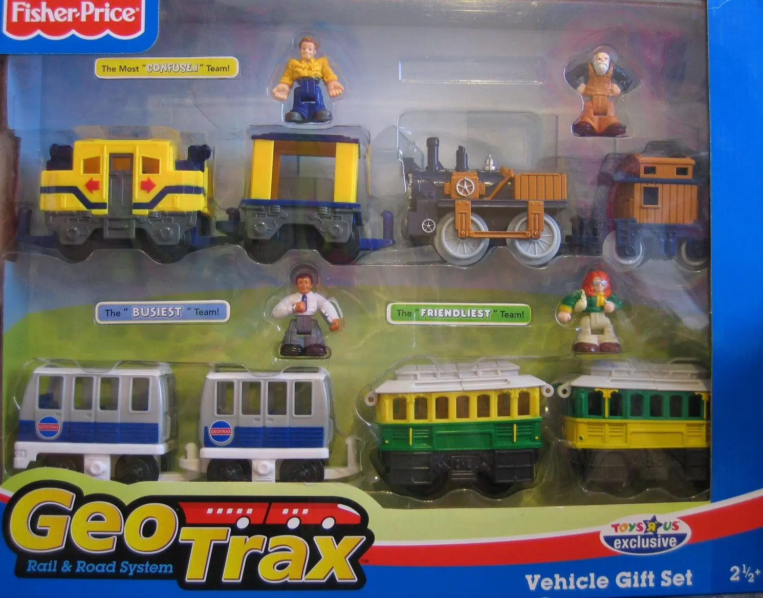 geotrax rail and road system