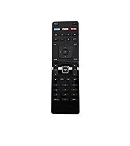 Black Wireless Mini Ultra Slim Keyboard and Mouse for Easy Smart TV Contol for VIZIO E50-C1 Smart TV