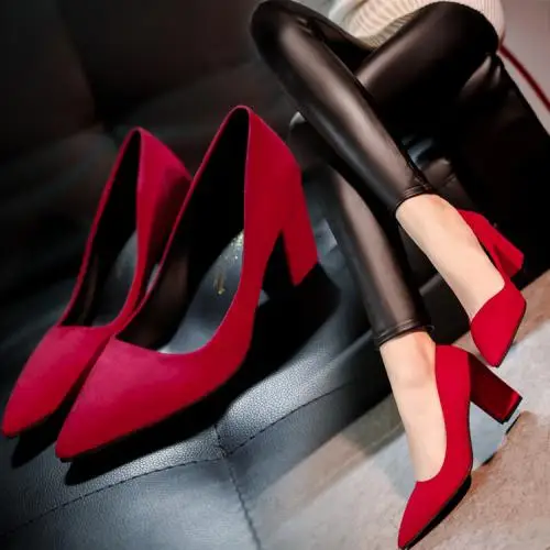 rubber shoes with heels