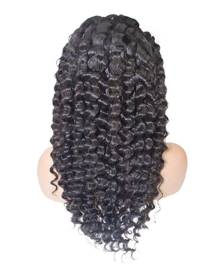 Deep wave virgin wig 