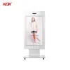 55inch Intelligent Landscape Full HD Touch Screen Dressing Smart Mirror for Cloth Store