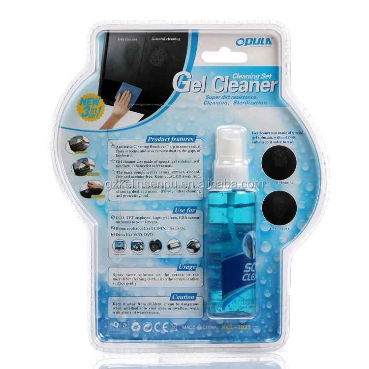 MSDS screen cleaning kit for Laptop, LCD TV, Digital Frame,Mobile