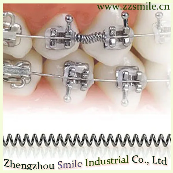 Factory Direct Dental Materials Orthodontic Niti Open Coil Spring Buy Niti Open Coil Spring