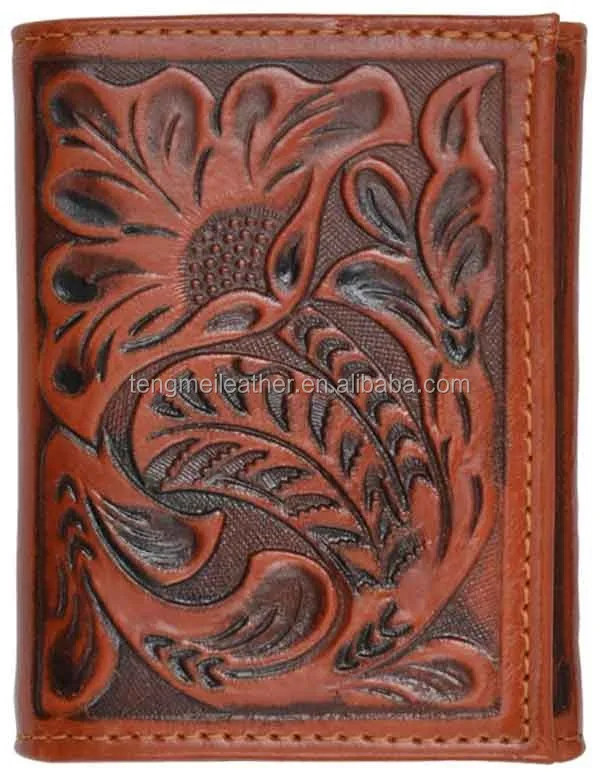 mens floral wallet
