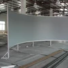Durable custom size Warranty 1year Fixed frame curved projection screen