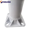 free design outdoor round lamp post covers 8m single arm lamp post garden