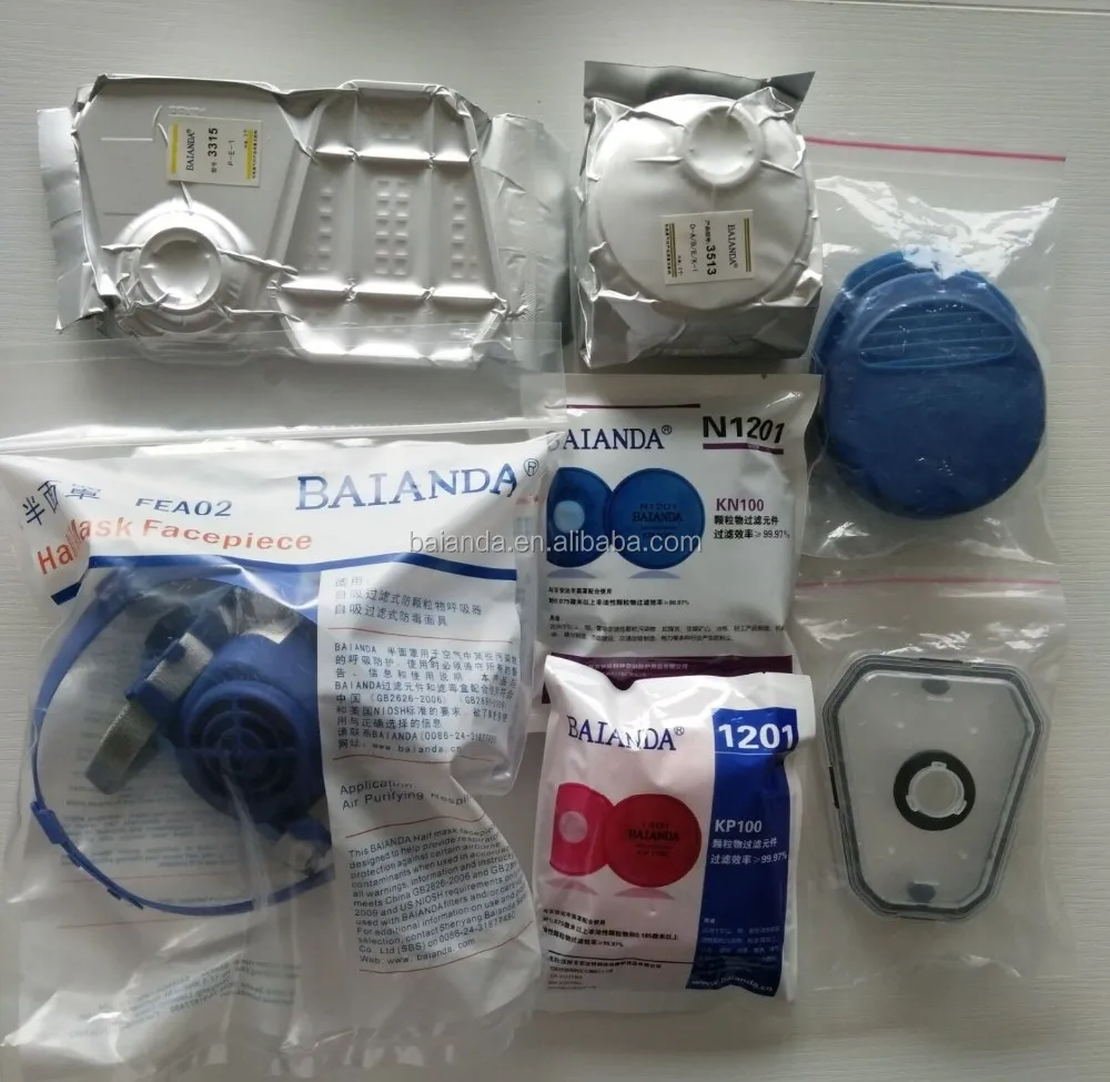 Fc61215 Ov/p100 Half Mask Respirator Reusable Painting Gas Mask Buy Painting Gas Mask,Custom