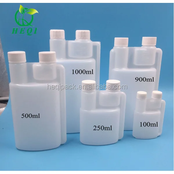Long Neck 8oz Fuel Additive Twin Neck Dispenser Bottle 30ml Small Chamber Buy Dispenser Bottle