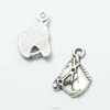 horse animals pendant antique silver beads for jewelry making