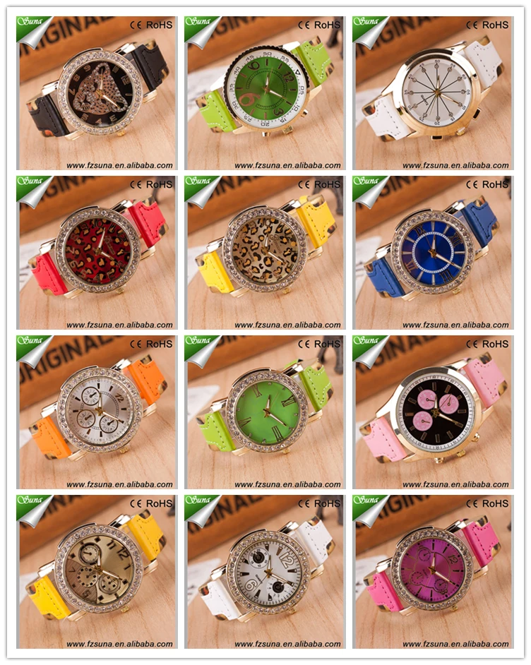 Summer Decorate Hand Women Elegant Fashionable Multiple Strap Watch