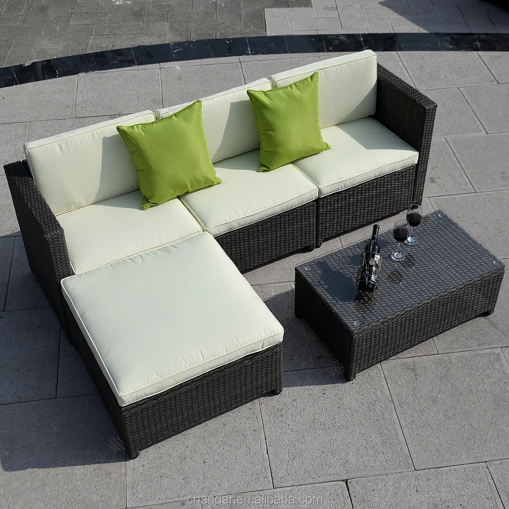 5pc Outdoor Garden Furniture Patio Sofa Set Pe Wicker Rattan Aluminium Furniture Buy Outdoor Garden Furniture Patio Sofa Set Pe Anyaman Aluminium Rotan Furniture Product On Alibaba Com