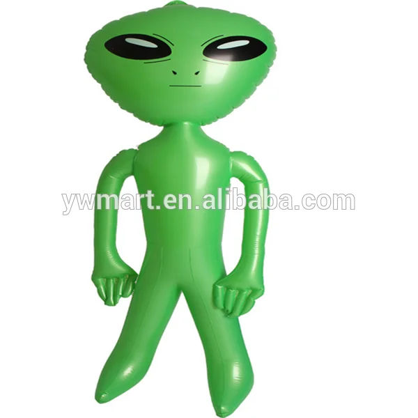 alien blow up toy