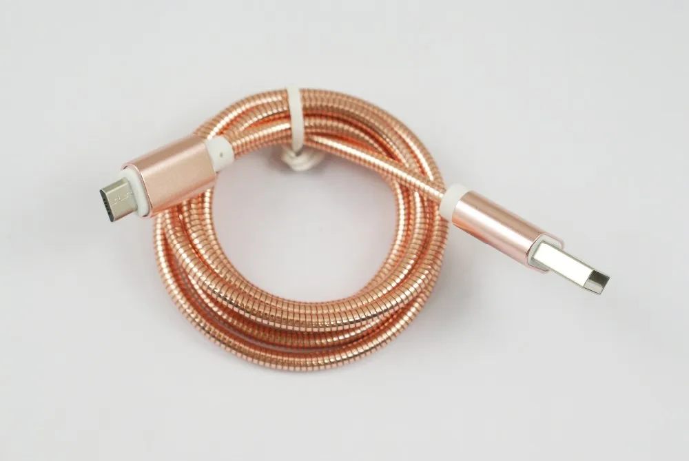 Solid Color TPU spiral USB Charger cable cord protector wrap cable winder for charging cables organizer - ANKUX.COM