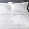 Deeda factory cotton white striped 300T hotel living sheets
