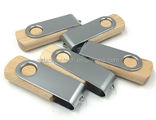 OEM colorful metal swivel usb flash drive / wood cle USB stick twister pendrive - ANKUX.COM