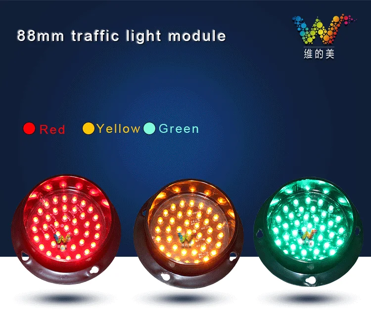 Customized Mini Led Arrow Board Replacement Lamp Traffic Light Module
