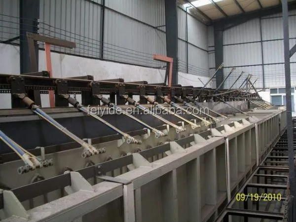 Automatic Galvanizing Machine Zinc Plating Line PLC Anode Cathode ...
