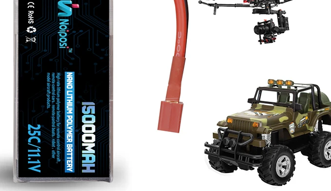 Great power 60c 3S 1500mAh 11.1v lipo rc lithium polymer battery