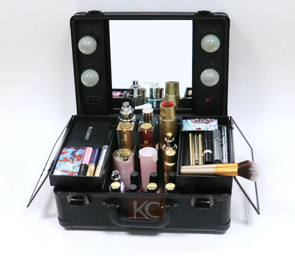 Vanity box with lights