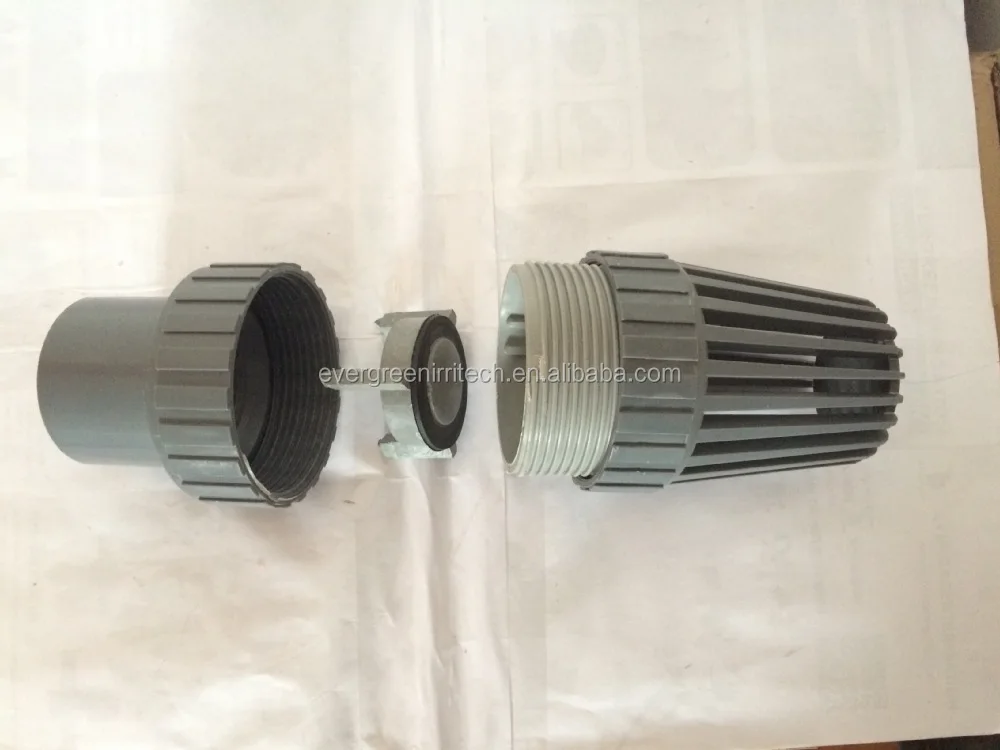 Water Pump Irrigation System Plastic Foot Valve from Ningbo Evergreen